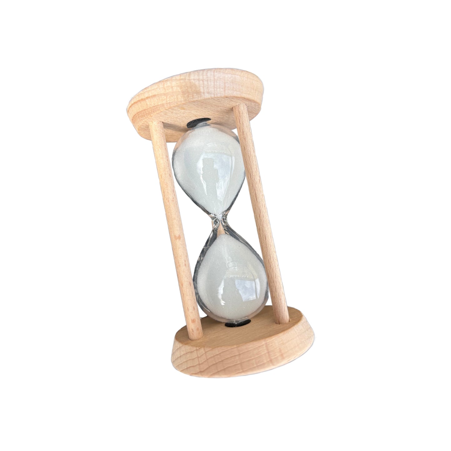 5-Minute Wooden Sand Timer – Classic Hourglass for Cooking Noodles, Kitchen Timing, Study & Home Decor