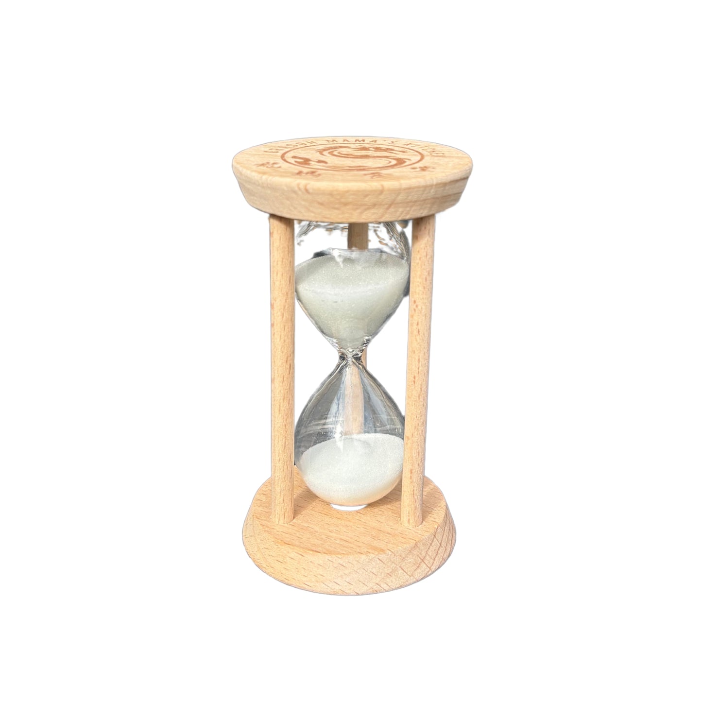 5-Minute Wooden Sand Timer – Classic Hourglass for Cooking Noodles, Kitchen Timing, Study & Home Decor