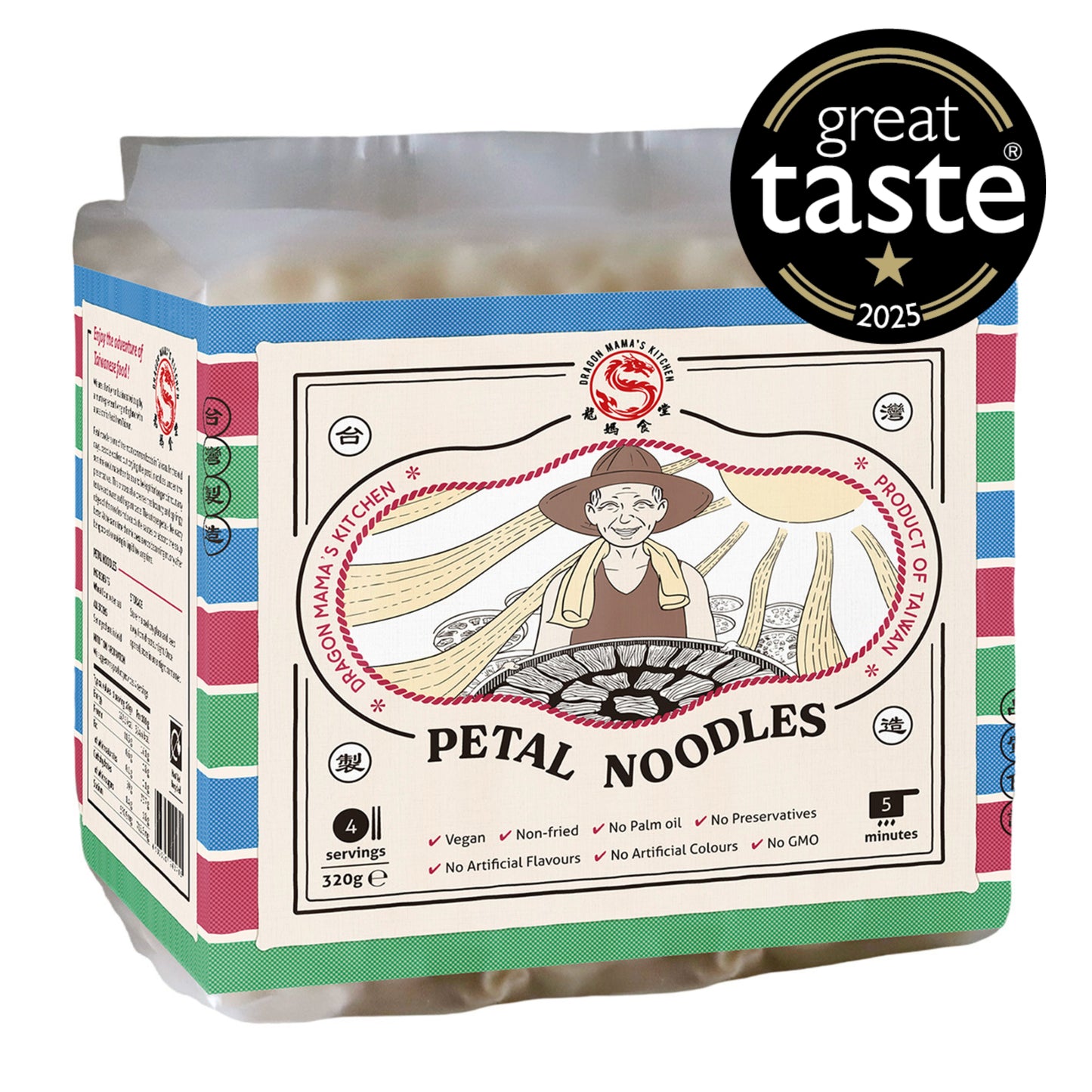 Taiwanese Petal Noodles (320g)