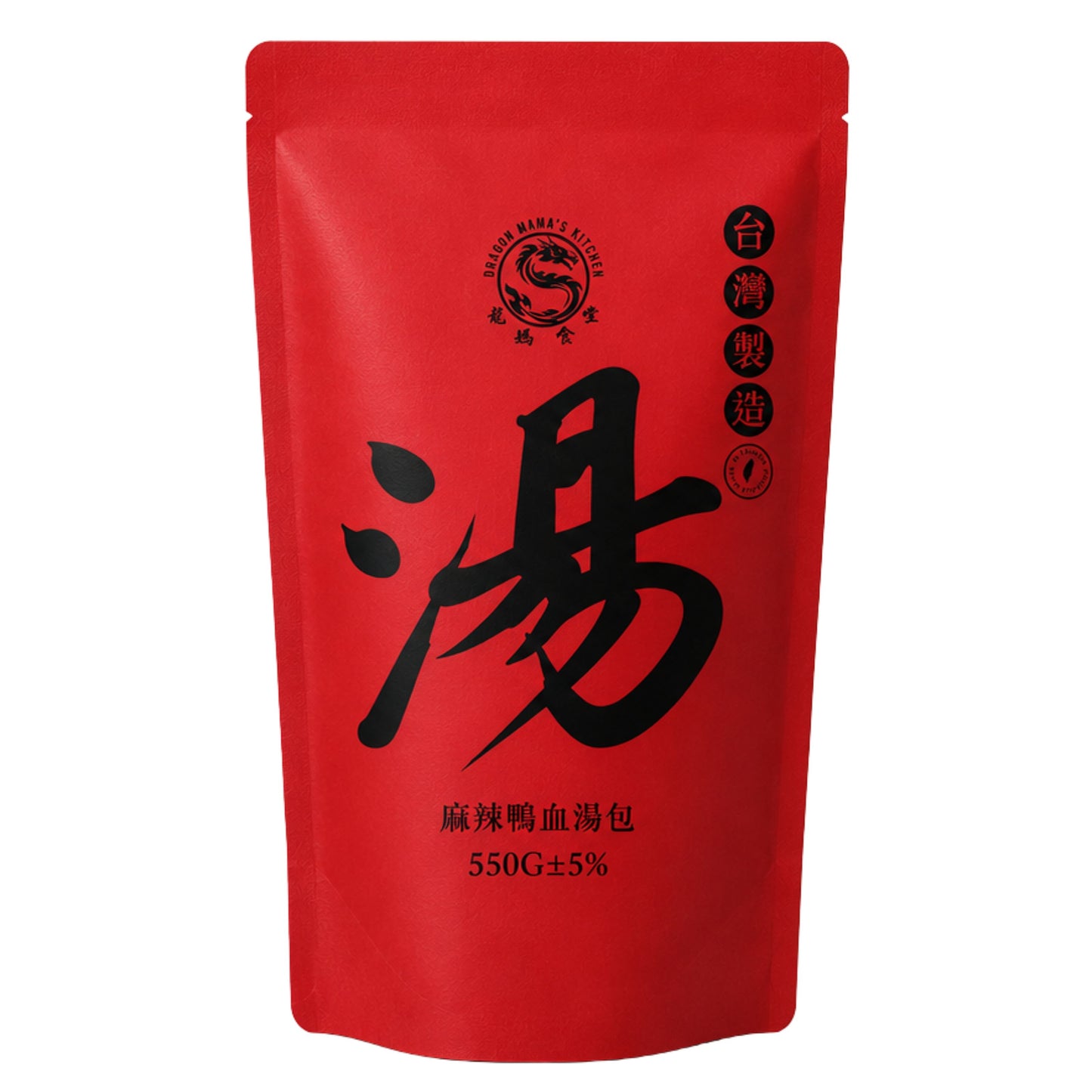 DRAGON MAMA'S KITCHEN | Spicy Mala Soup with Taiwanese Black Pudding (550g) – Shelf-Stable, Ready to Eat [Pre-order]