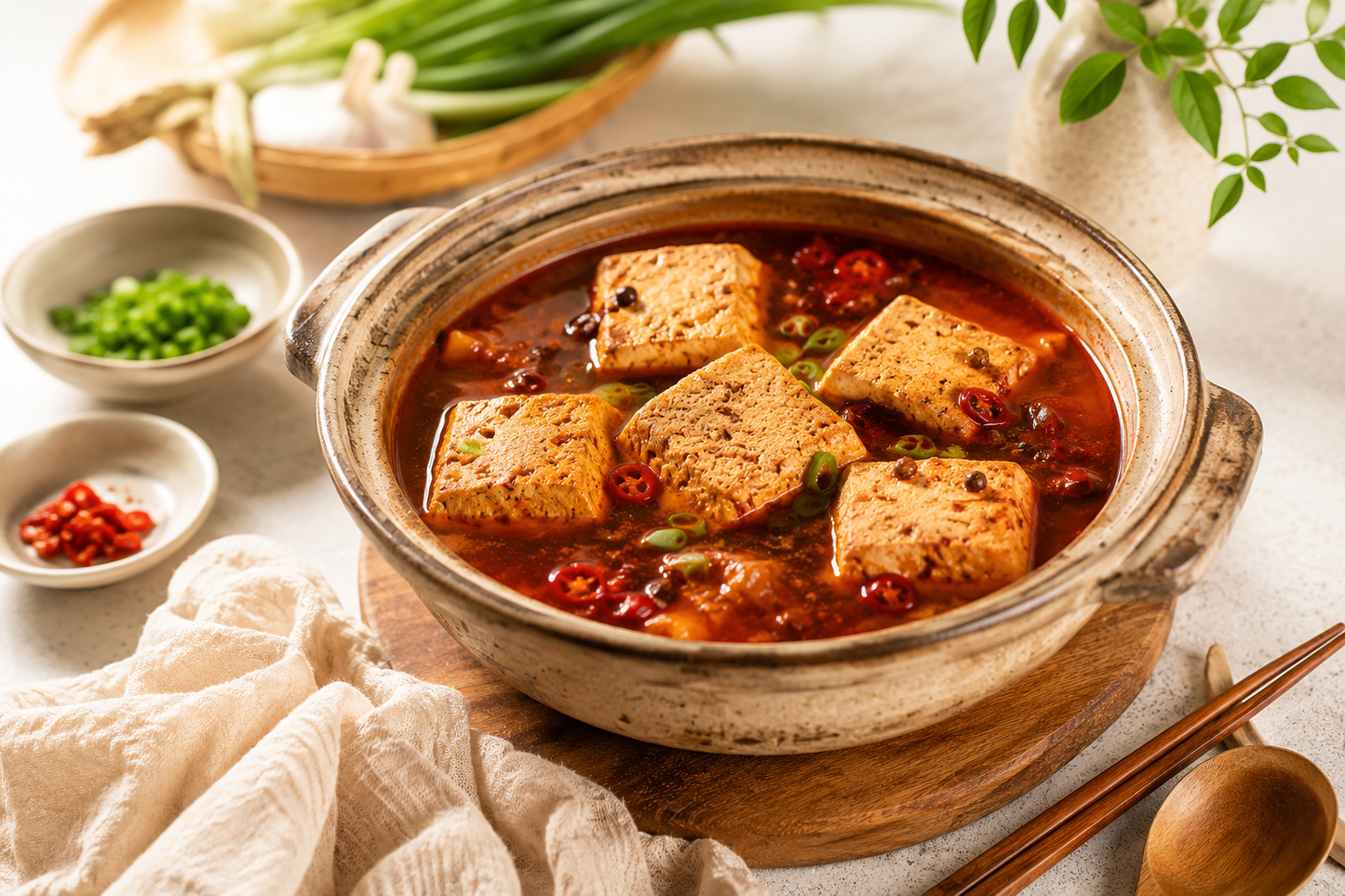 DRAGON MAMA'S KITCHEN | Stinky Tofu with Spicy Mala Soup Bag – Shelf-Stable, Ready to Eat [Pre-Order] Expected Arrival: Oct 2026